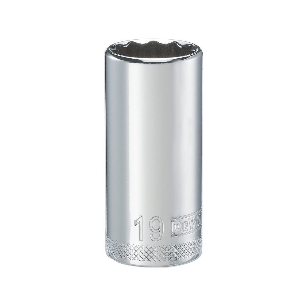 DEWALT Socket 12 Point 3/8in Drive Deep 19MM, large image number 2