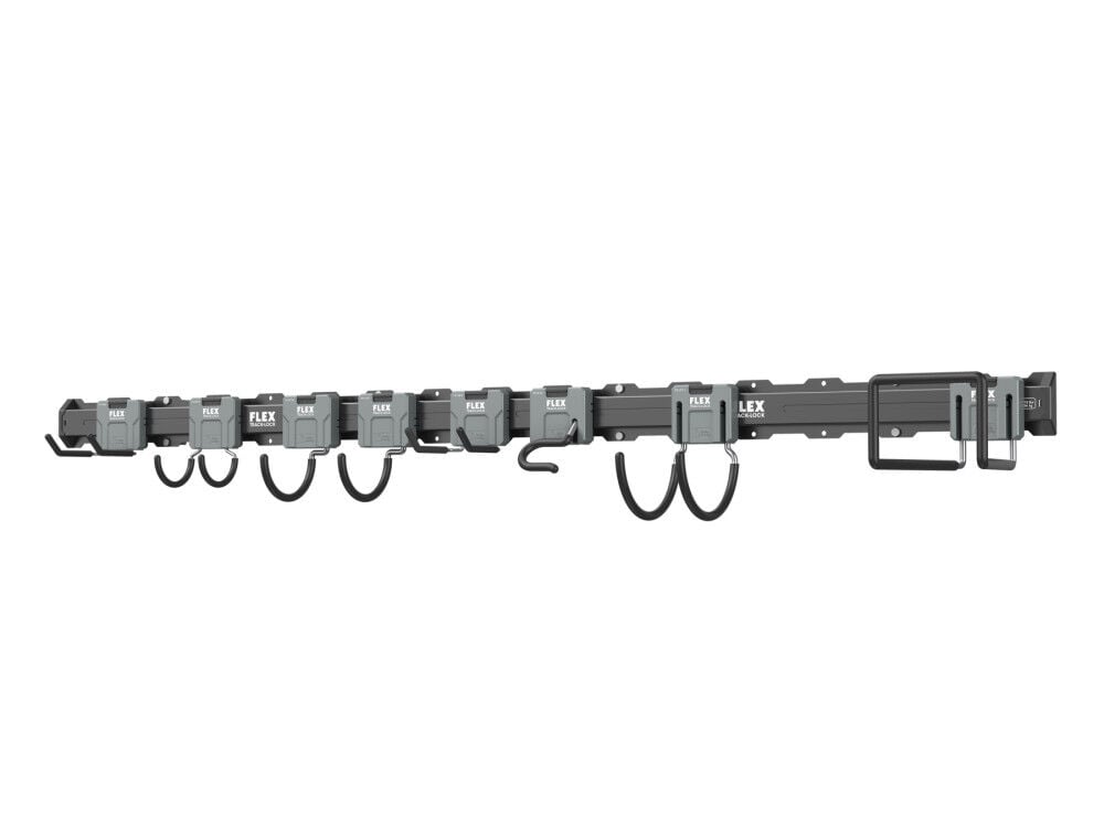 FLEX TRACK LOCK All Purpose Wall Storage Set 10 Pieces, large image number 1
