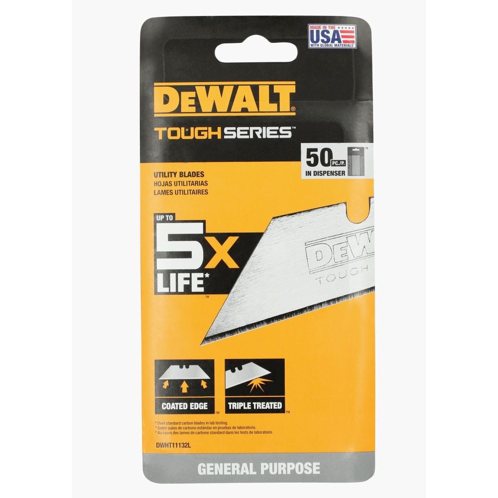 DEWALT ToughSeries Utility Blades, 50 Pieces, large image number 4