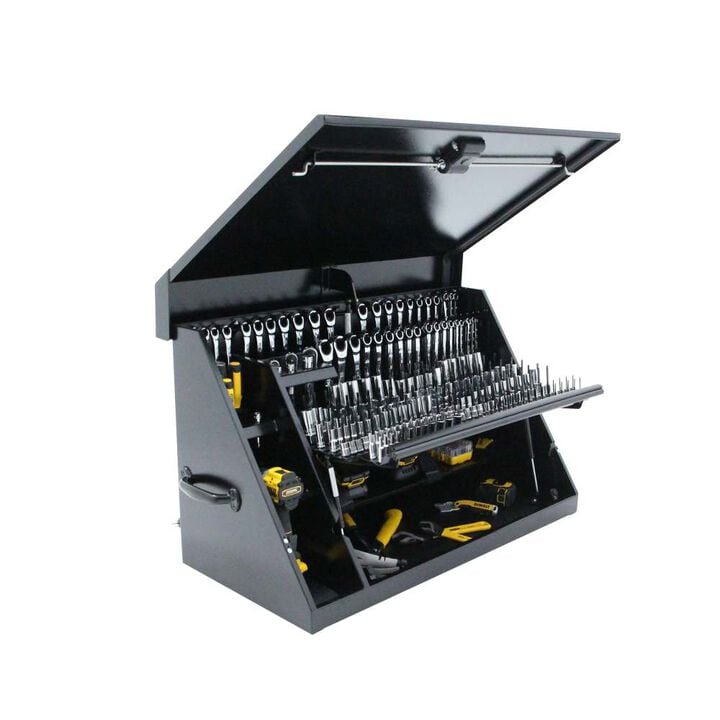 DEWALT 36 Inch x 17 Inch Black Steel Triangle Toolbox - TOOLBOX ONLY, large image number 17