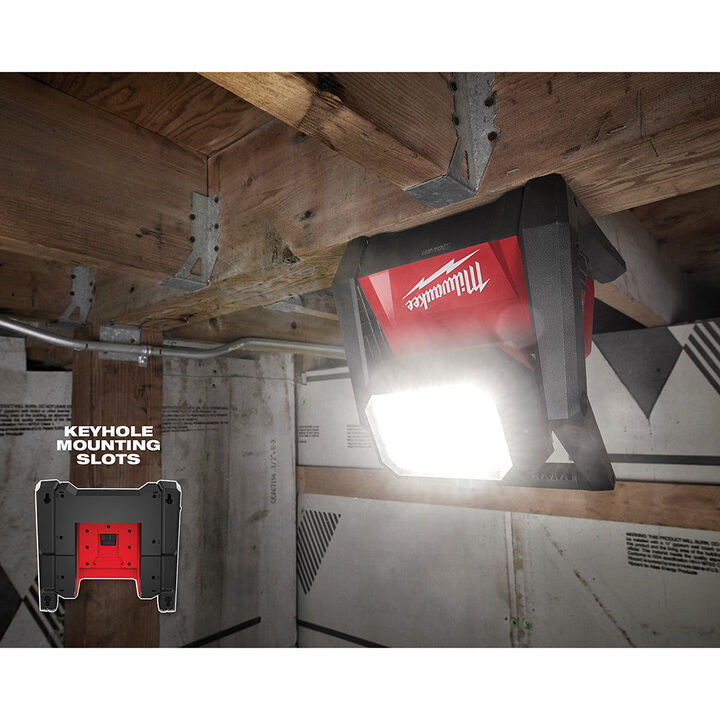 Milwaukee M18 Bluetooth Jobsite Radio (Bare Tool) and M18 Rover Dual Power Flood Light (Bare Tool) Bundle, large image number 15