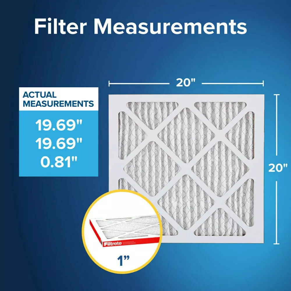3M Filtrete 20 x 20 x 1-Inch 1000 MPR MERV 11 Allergen Defense Furnace Air Filter, large image number 2