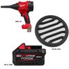 Milwaukee M18 Compact Blower, Filter & Redlithium XC8.0 Battery Pack Bundle, small image number 2