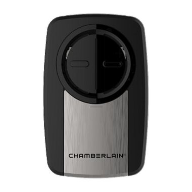 Chamberlain Universal Clicker 2 Button Garage Door Remote Stainless Steel