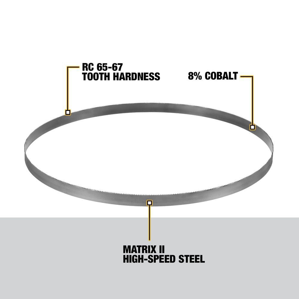 DEWALT 14/18 TPI Band Saw Blades 3, large image number 2