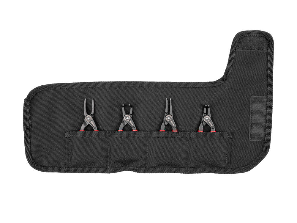 Tekton 5 Inch Internal External Retaining Ring Pliers Set Pouch 0.047 Inch Tips, large image number 1