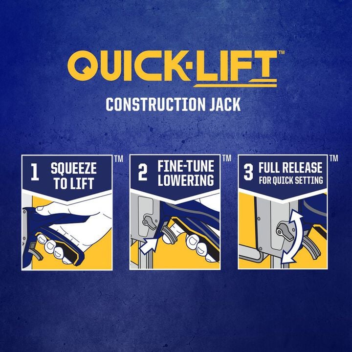Irwin QUICK-LIFT Construction Jack, large image number 2
