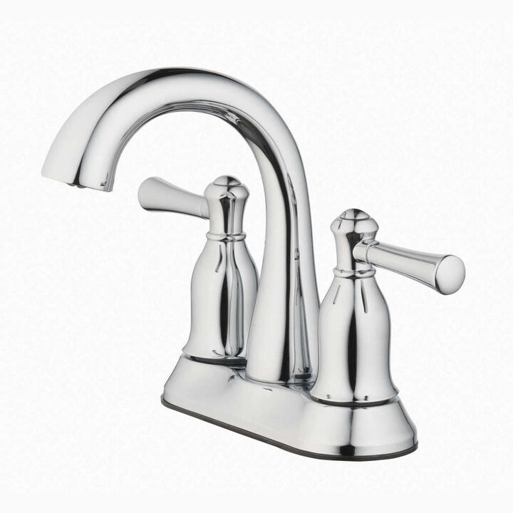 Oakbrook Verona Bathroom Sink Faucet Two Handle Chrome