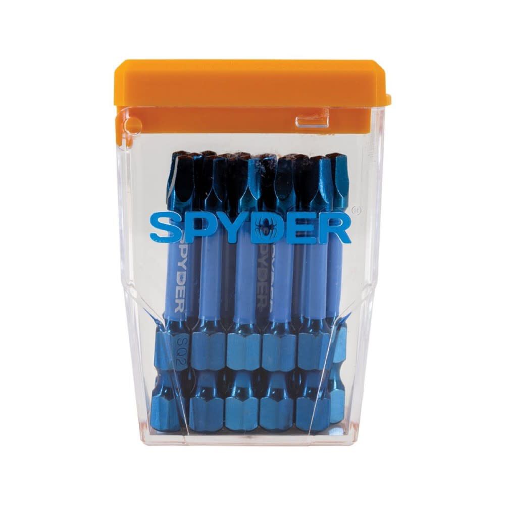 Spyder 2 Inch SQ2 Impact Driver Bit, 15 Pieces, large image number 1