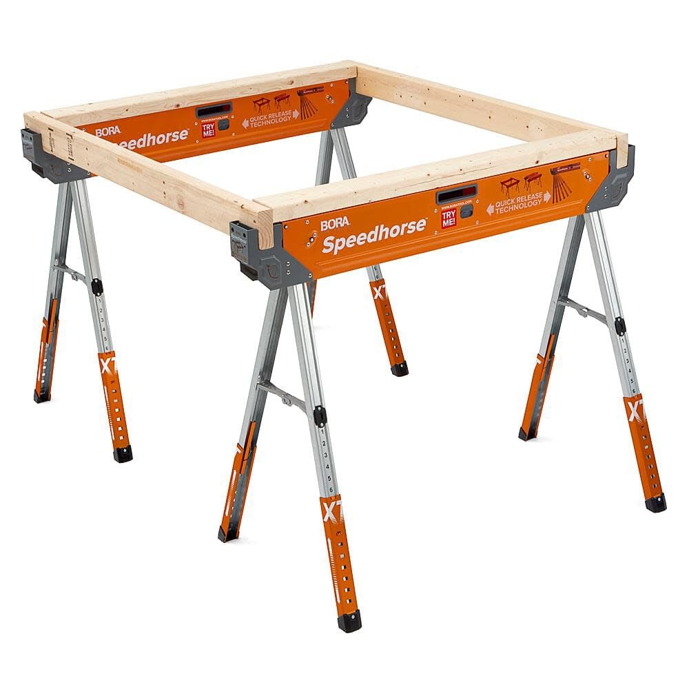 Bora Portamate Adjustable Speedhorse XT Sawhorse Work Support System