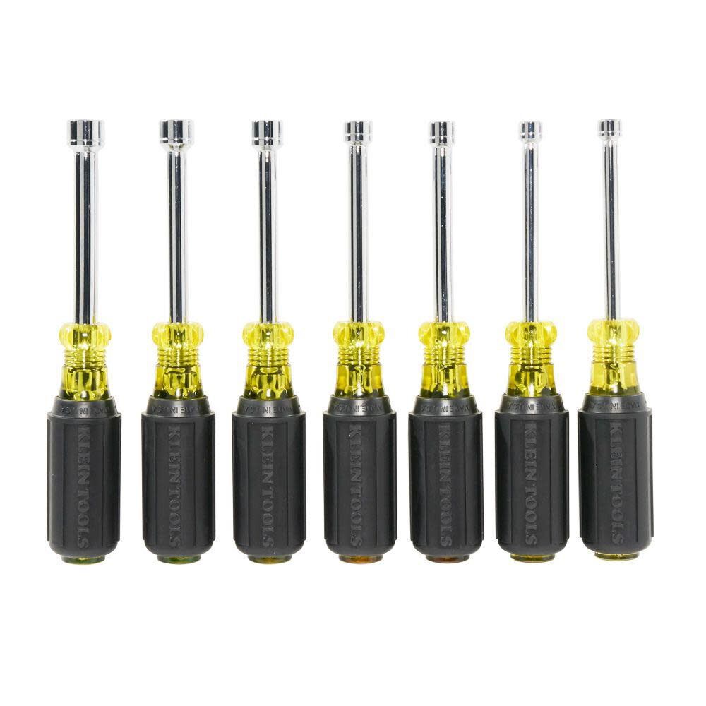 Klein Tools Metric Nut Driver Set 3in Shaft 7 Pc, large image number 6
