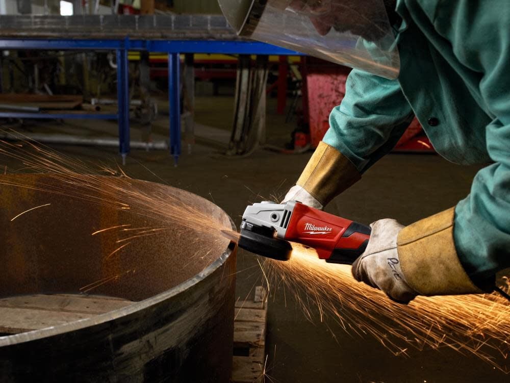 Milwaukee 13 Amp 5 In Small Angle Grinder Paddle No Lock 6117 31 Simolary simolary.com 6
