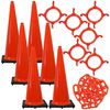 Mr Chain 36in Orange Traffic Cone and Chain Kit, small