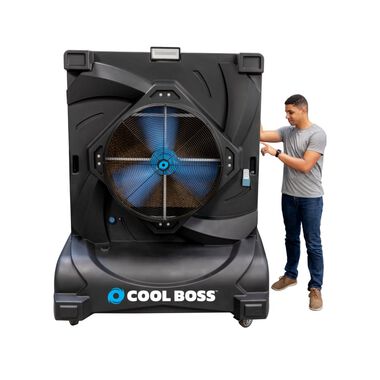 Cool Boss CB-36L 12615 Cfm 115 Gallon 110V/60Hz 70-90 dB Shop Fan