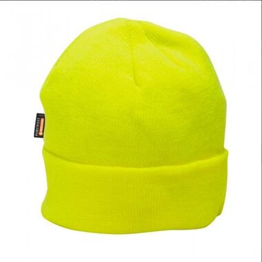Portwest Yellow Hi-Vis Insulatex Knit Cap