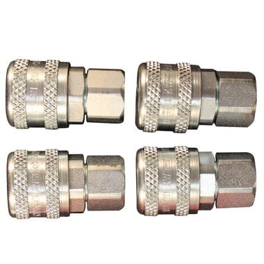 Milton A Style Coupler 1/4 In. FNPT, large image number 0
