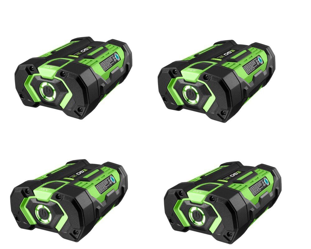 EGO POWER 56V 2.5Ah Lithium Ion Power Tool Battery Pack with Fuel Indicator (4 Pack) – BA1400T-4C