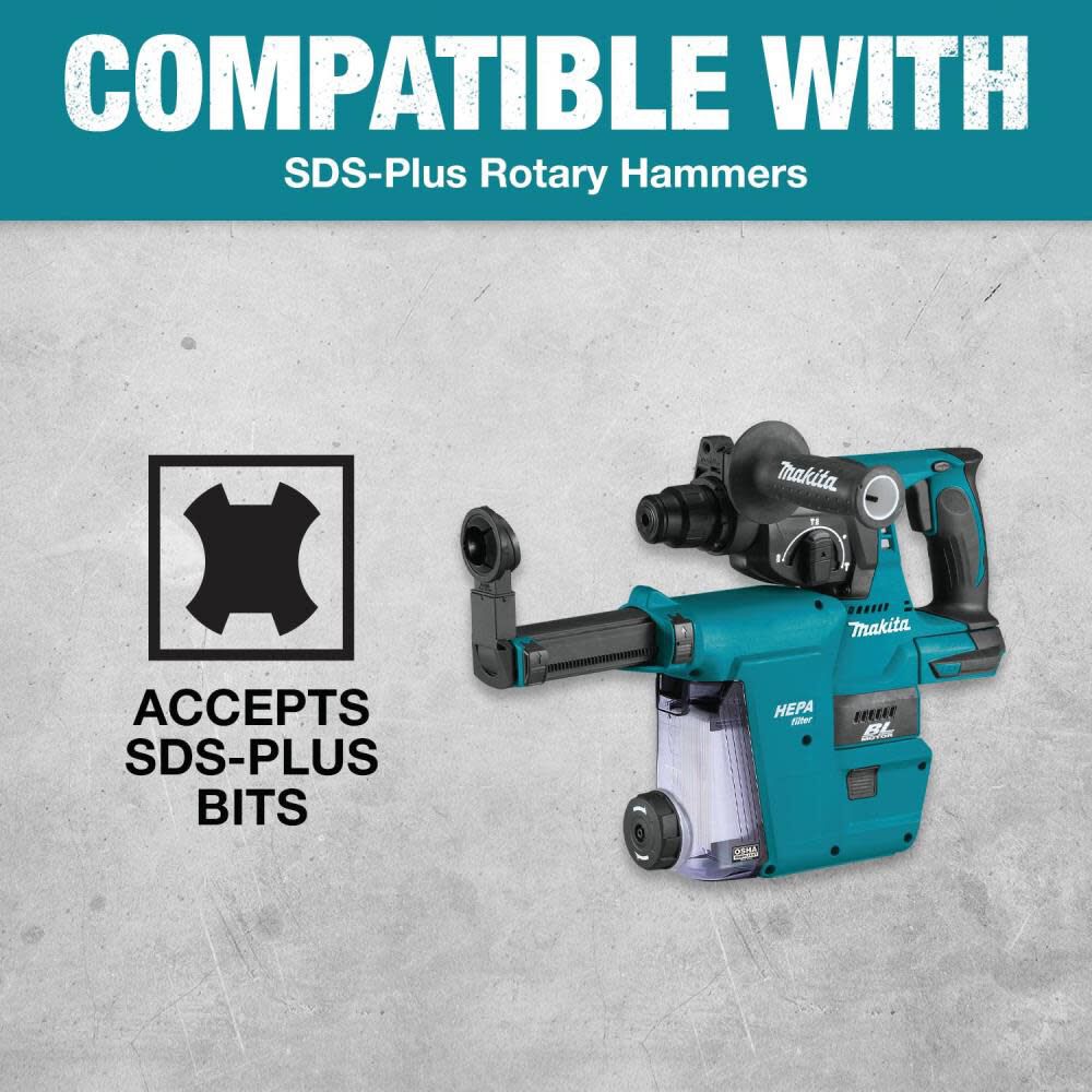 Makita Vacuum Attachment SDS Plus Hollow Dust Extraction Drill