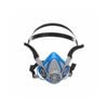 MSA Safety Works Advantage 200 LS Rubber Half-Mask Respirator, Blue, Large, small image number 4