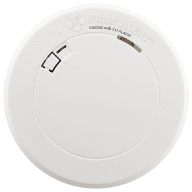 First Alert Smoke and Carbon Monoxide Alarm with Voice and Location Battery Operated
