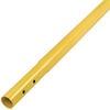 Kraft Tool Co 6 Ft Yellow Powder Coated Alum. Swaged Button Handle - 1-3/4 Inch Diameter, small image number 1