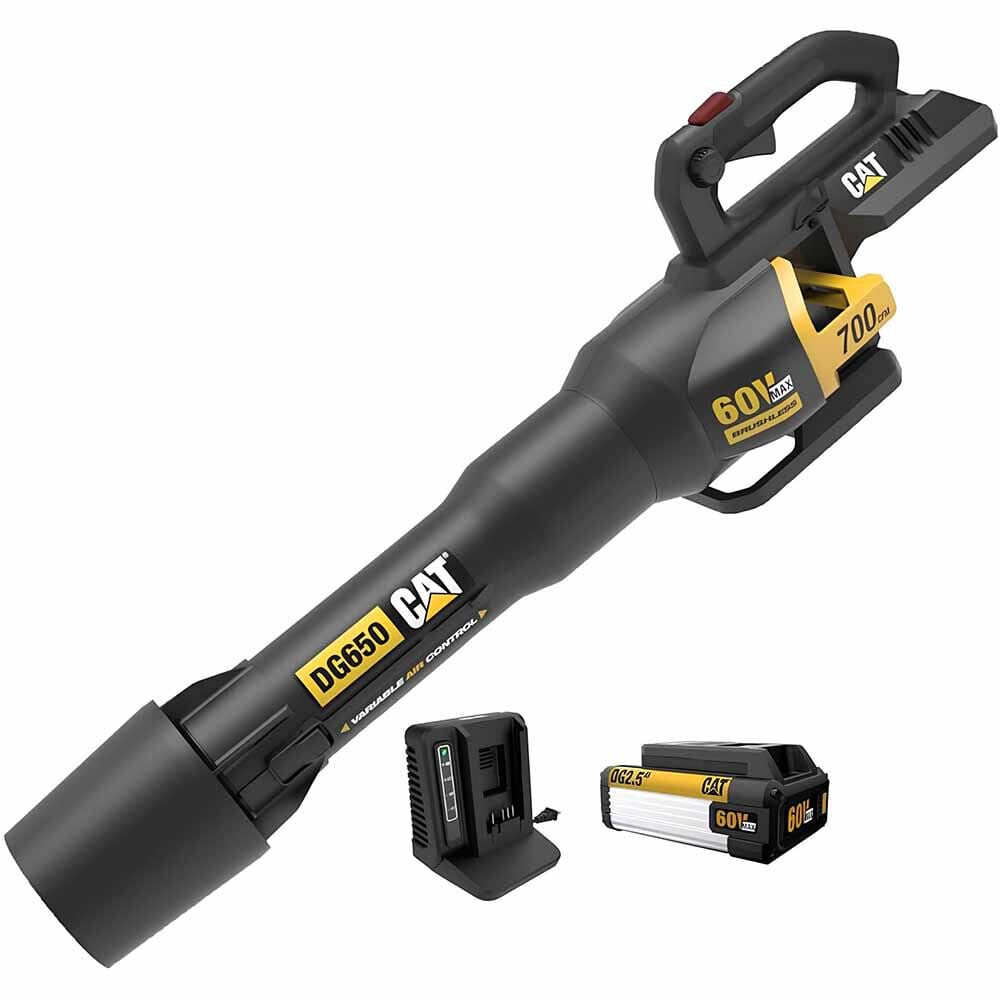 CAT DG650 60V 700 CFM 135 MPH Brushless Leaf Blower Kit