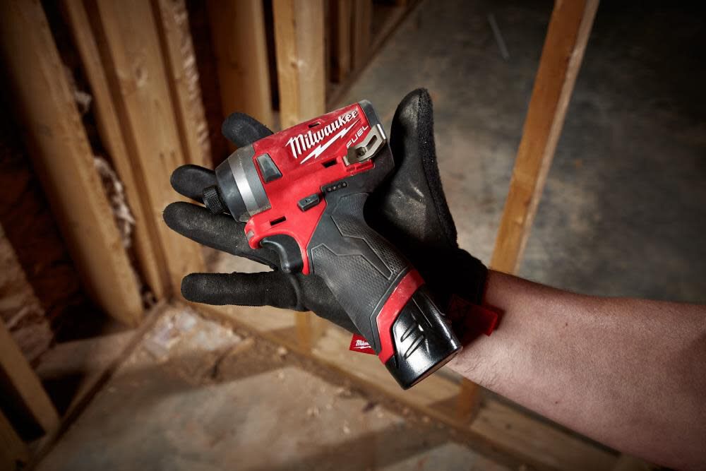 Milwaukee M12 FUEL 1 4 in. Hex Impact Driver Reconditioned Bare