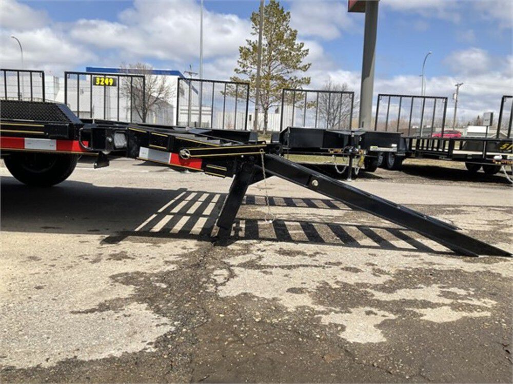 Doolittle Trailer Mfg 7' x 20' Equipment Hauler 2022 Black, large image number 8