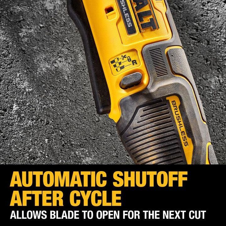 DEWALT 20V MAX XR Wire Mesh Cable Tray Cutter Brushless Cordless, large image number 16