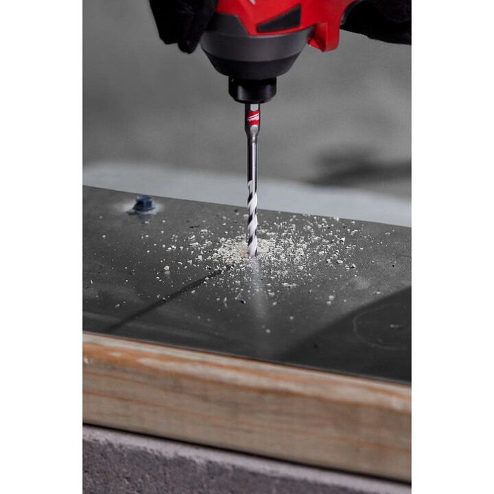 Milwaukee 5pc. SHOCKWAVE Carbide Multi-Material Drill Bits, large image number 8