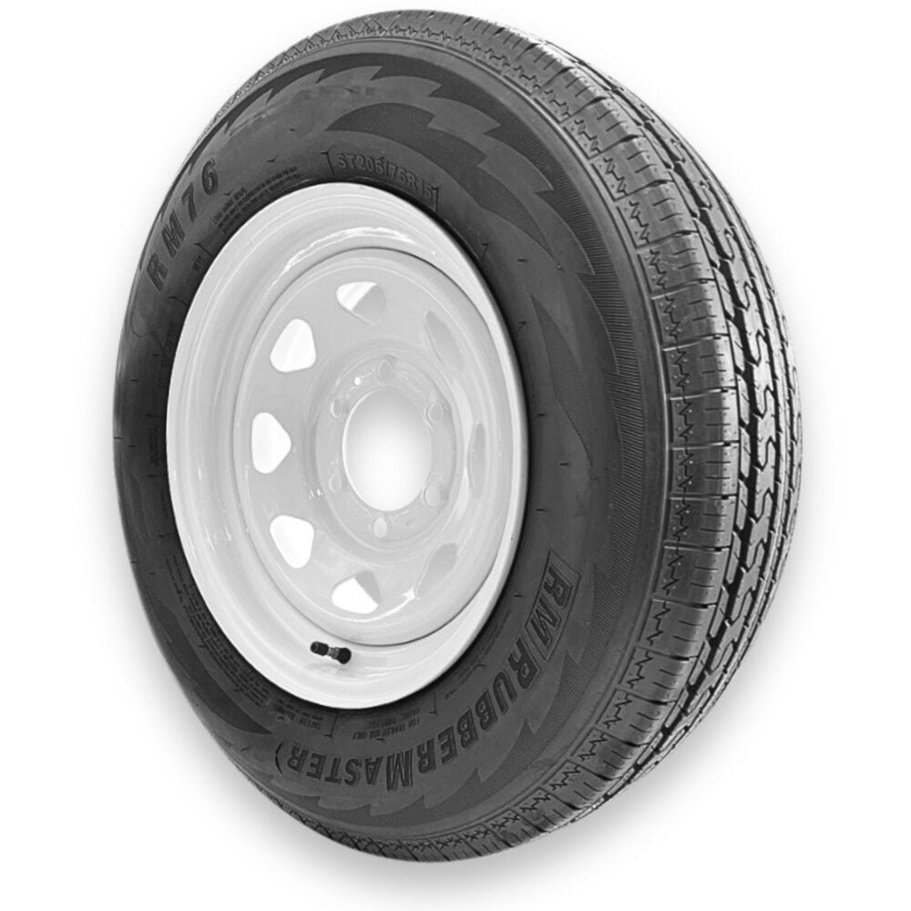 Rubbermaster Tire ST205/75R15 6P TL & MTD 15 x 6 6 on 5.5 SPOKE, large image number 2