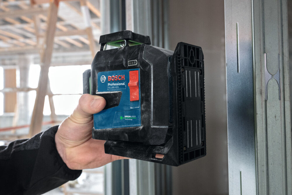 Bosch 3.7V 360-Degree Green-Beam Three-Plane Leveling and Alignment Laser, large image number 10