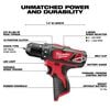 Milwaukee M12 Cordless Lithium-Ion 4 Tool Combo Kit, small