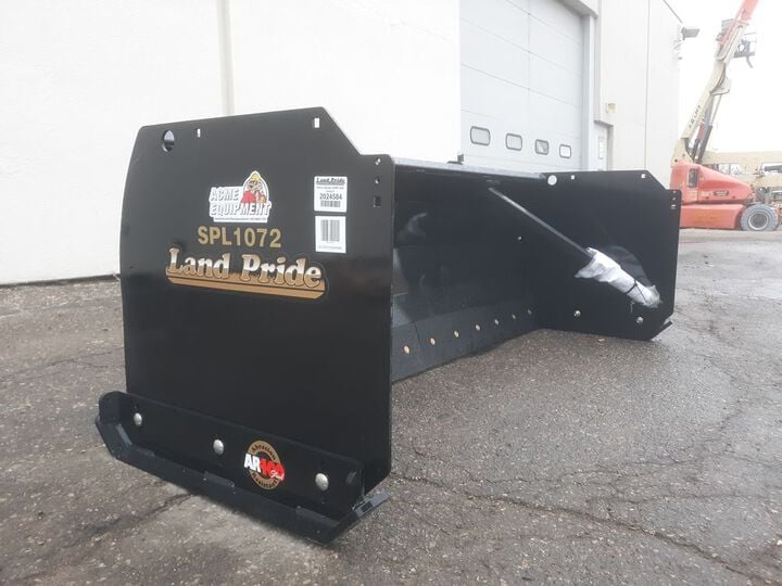 Land Pride 72 Inch SPL 10 Series Loader Snow Pusher for Kubota 20-45HP Tractors, large image number 7