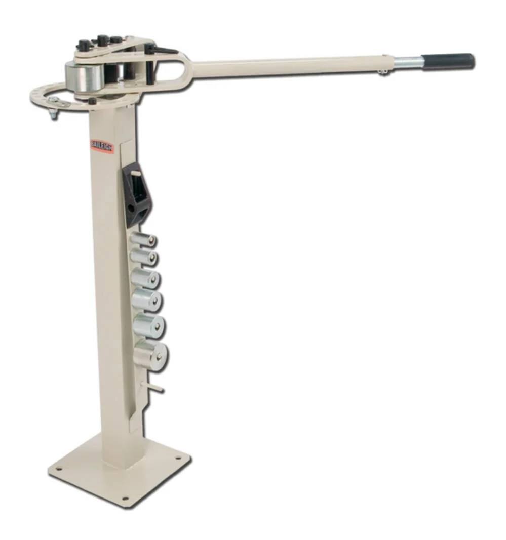 Baileigh MCB-650 Manual Compact Flat Bar Metal Bender with 7 Die Sets - 1005424