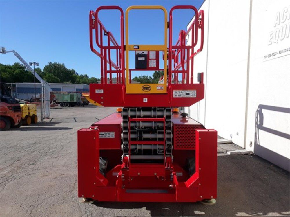 mec 40ft Rough Terrain Scissor Lift, large image number 5