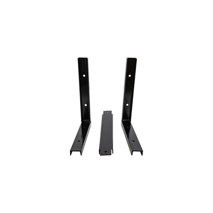 Buyers Products Company 15x14-inch Black Steel Mounting Brackets For 24-inch and 36-inch Buyer Products Poly Truck Boxes, large image number 4