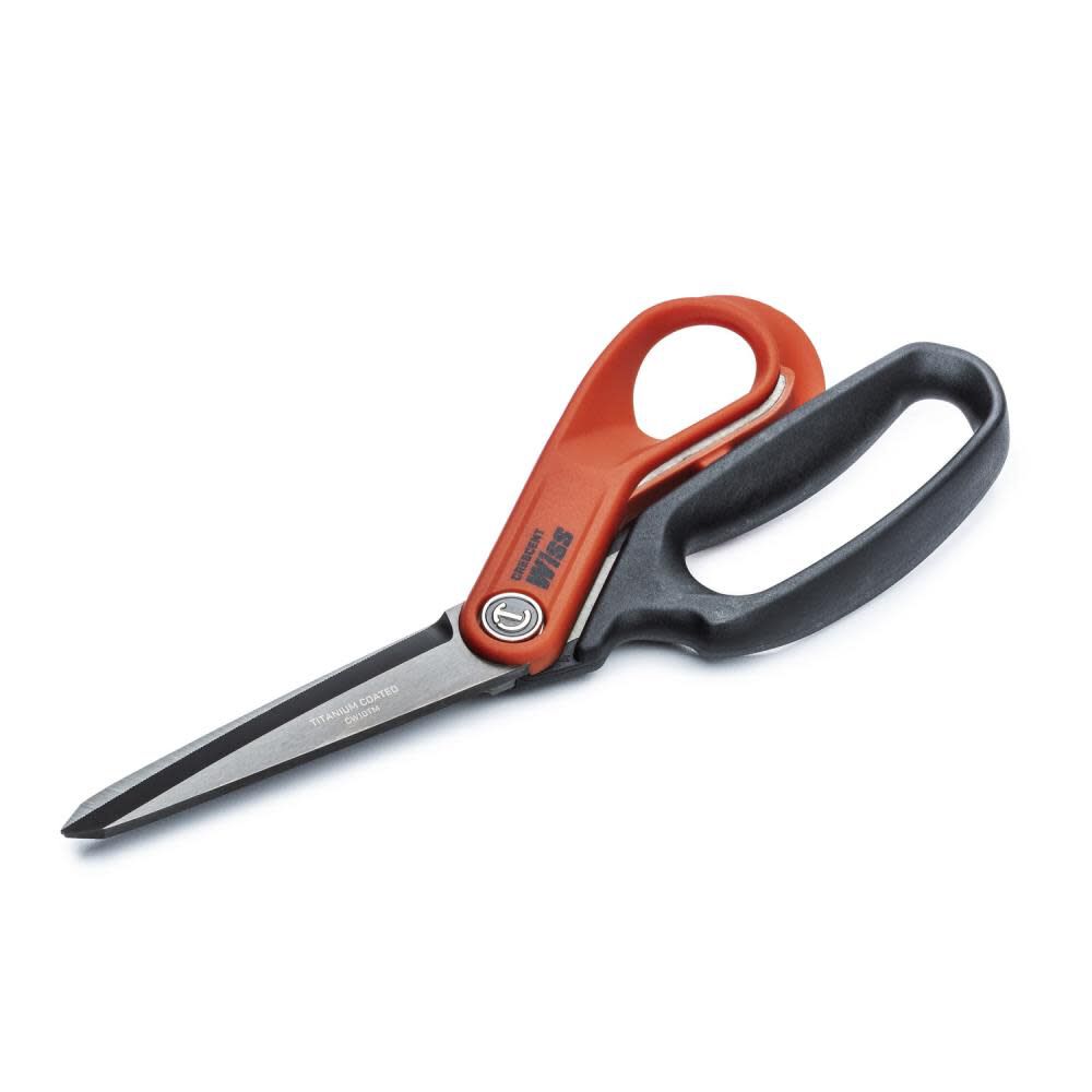 Crescent Wiss 10in Tradesman Shears Heavy Duty Titanium Coated CW10TM from  Crescent Wiss - Acme Tools