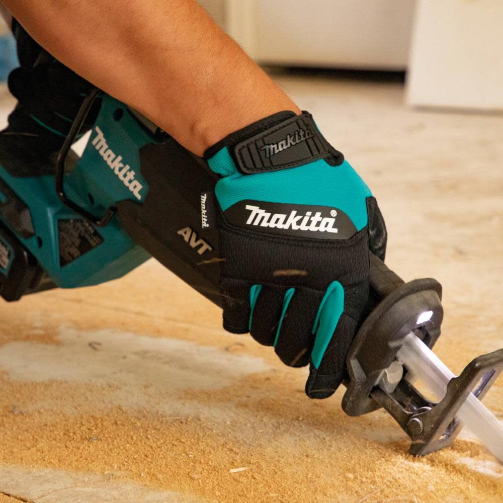 Makita Performance Gloves Genuine Leather Palm, large image number 6