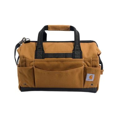 Carhartt 16-Inch 30 Pocket Heavyweight Tool Bag, One Size, Carhartt Brown