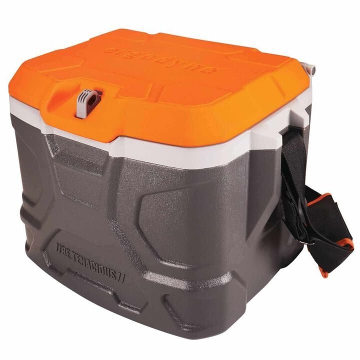 Ergodyne Chill Its 5170 Industrial Hard Sided Cooler 17 Quart Single Orange & Gray