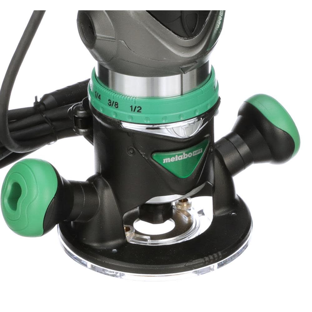 Metabo HPT 2.25 Peak HP Variable Speed Fixed Base Router M12VCM