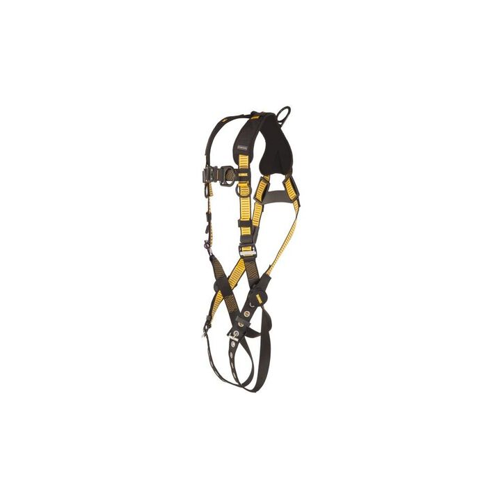 DEWALT D3000 Series M-L TB Leg QC Chest Vest Style Full Body Harness, large image number 2