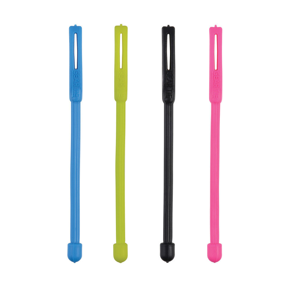 Nite Ize Gear Tie Cordable Twist Tie 3 Inch Assorted Colors 4 Pack, large image number 4