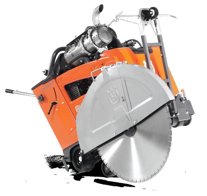 Husqvarna Construction FS 5000 D 48 HP 36 Inch Yanmar Floor Saw Body Only