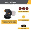 CAT 18V 1 FOR ALL Random Orbit 5 in Sander/6 in Polisher Cordless (Bare Tool), small image number 2