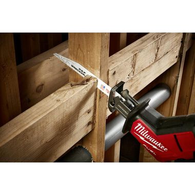 Milwaukee The Wrecker Multi-Material SAWZALL Blade 6 In. 7/11TPI 5 pk, large image number 12