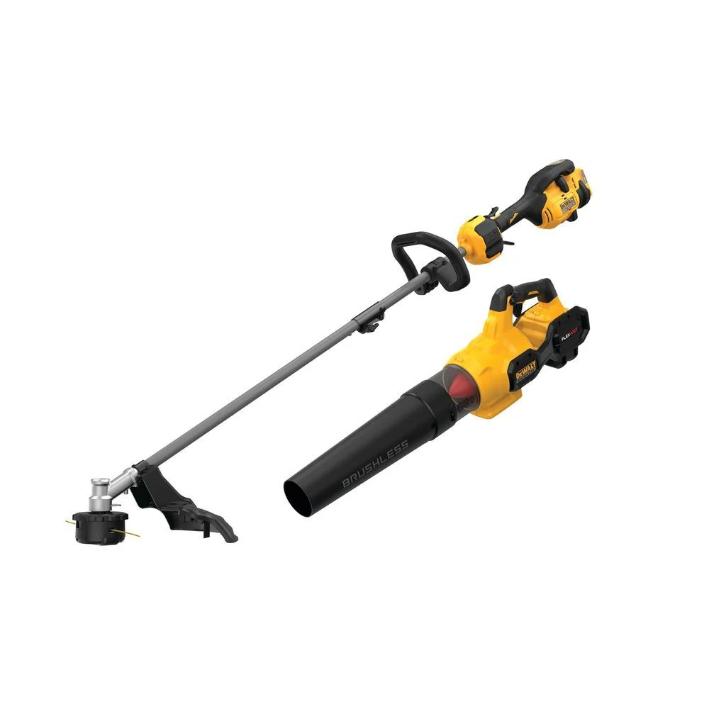 DEWALT 60V String Trimmer & Blower Combo Kit, large image number 1