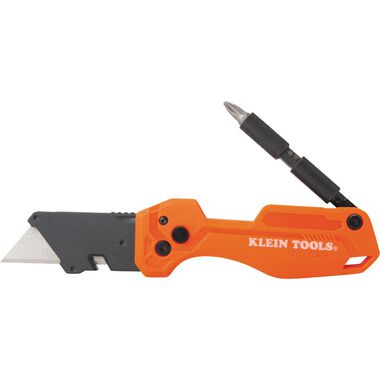 Klein Tools Folding Utility Knife With Driver