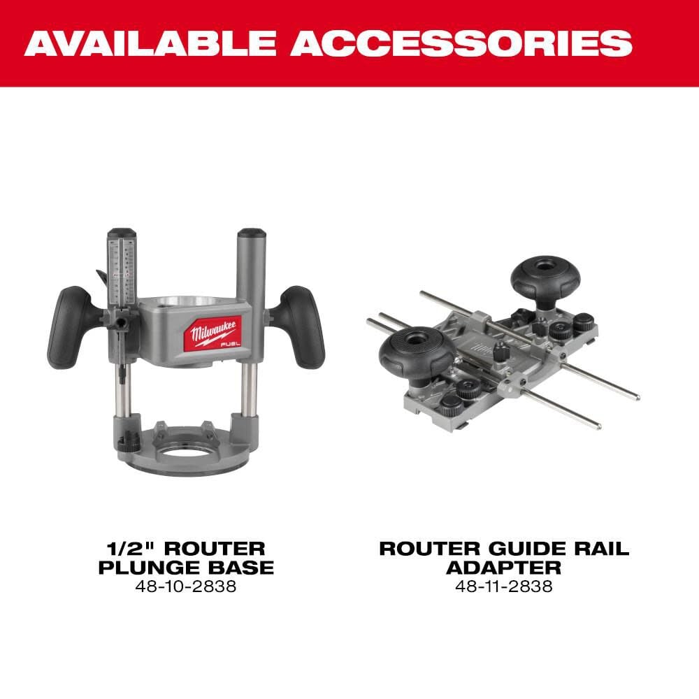 Milwaukee M18 Fuel 1 2 In Router Bare Tool 2838 20 Simolary simolary.com 16